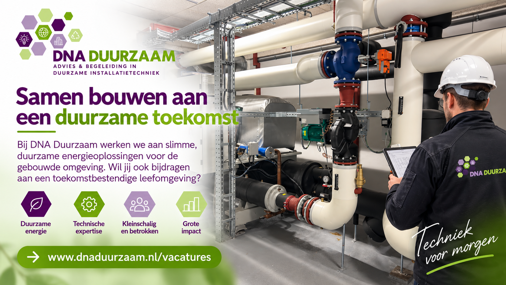 Kom werken bij DNA Duurzaam